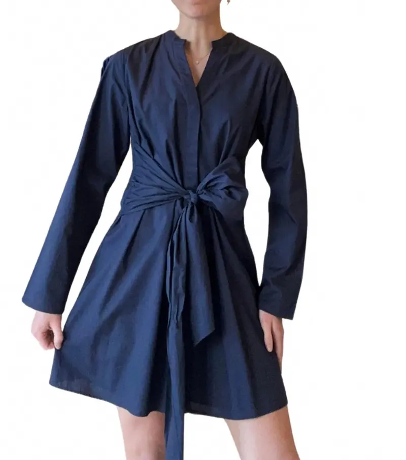 Harriet Dress In Navy 1