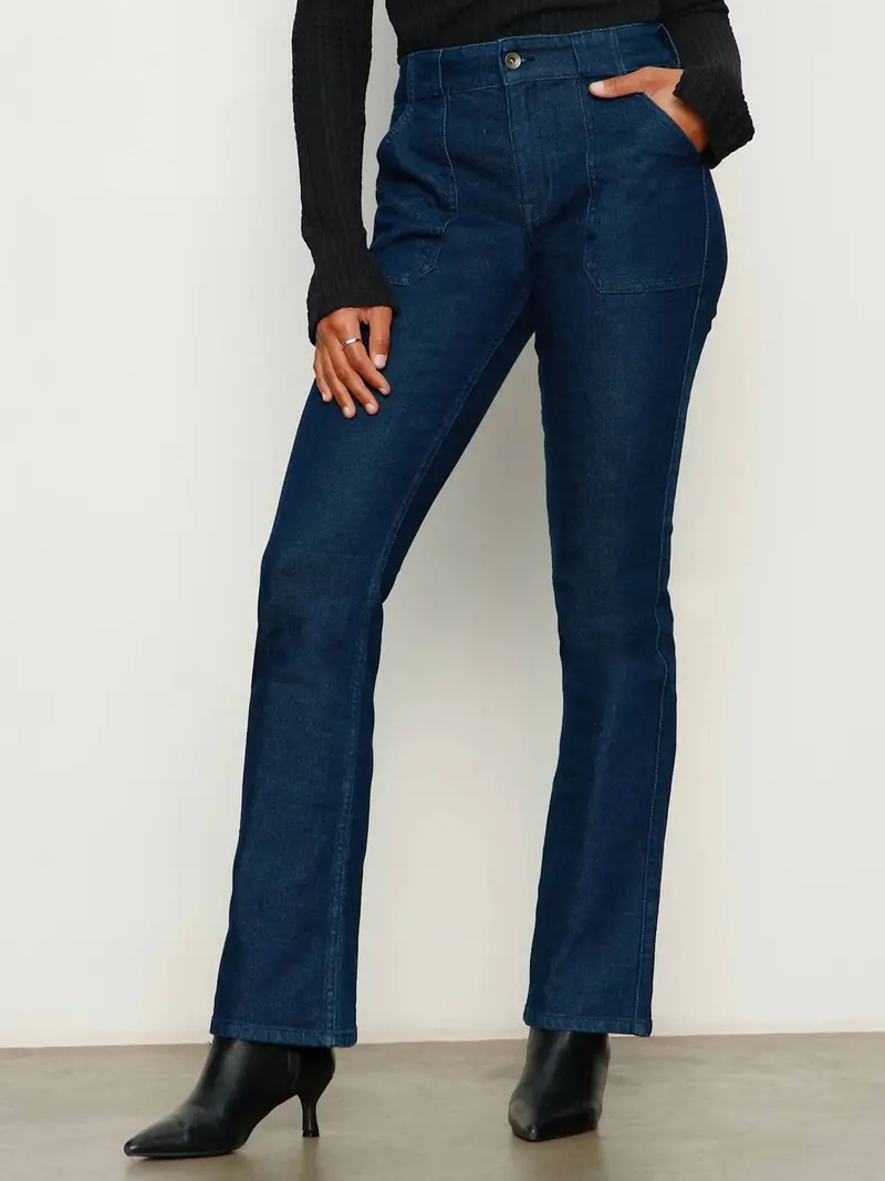 Hayden Bootcut Jeans In Plot Twist 1