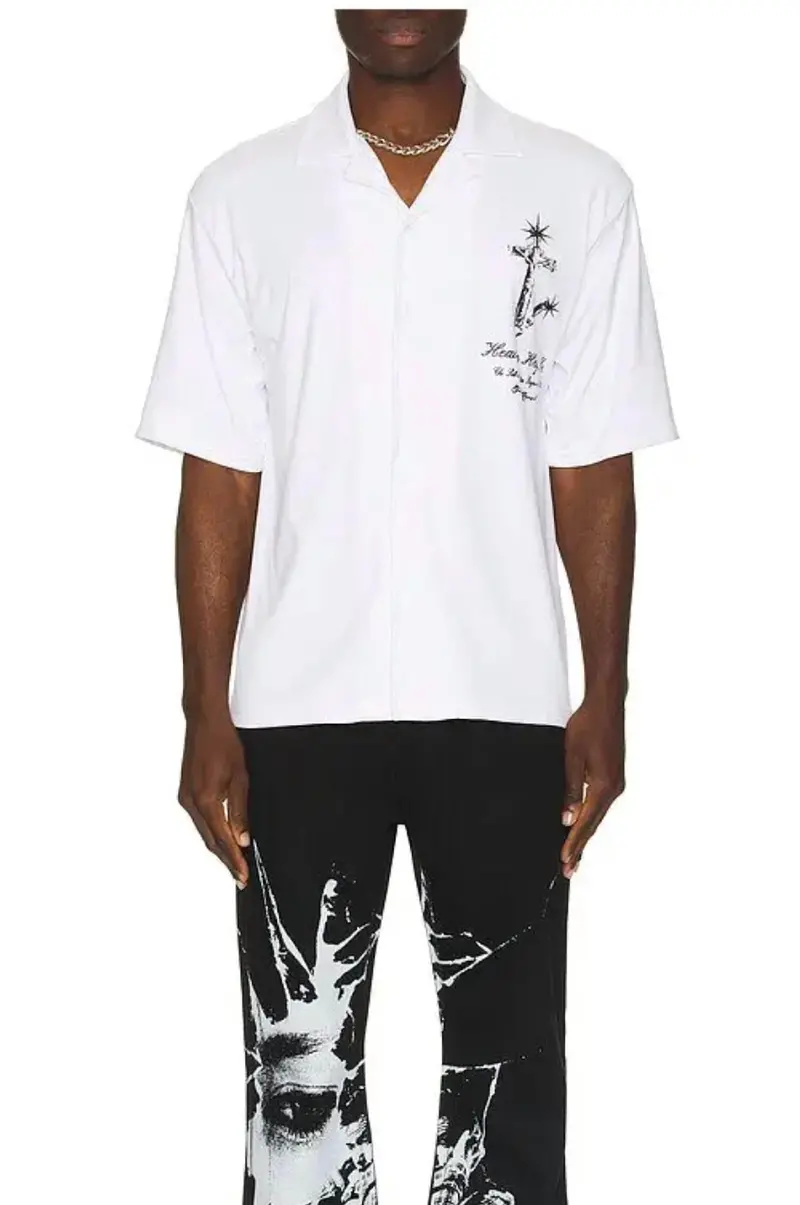 Heaven Help Shirt In White 1