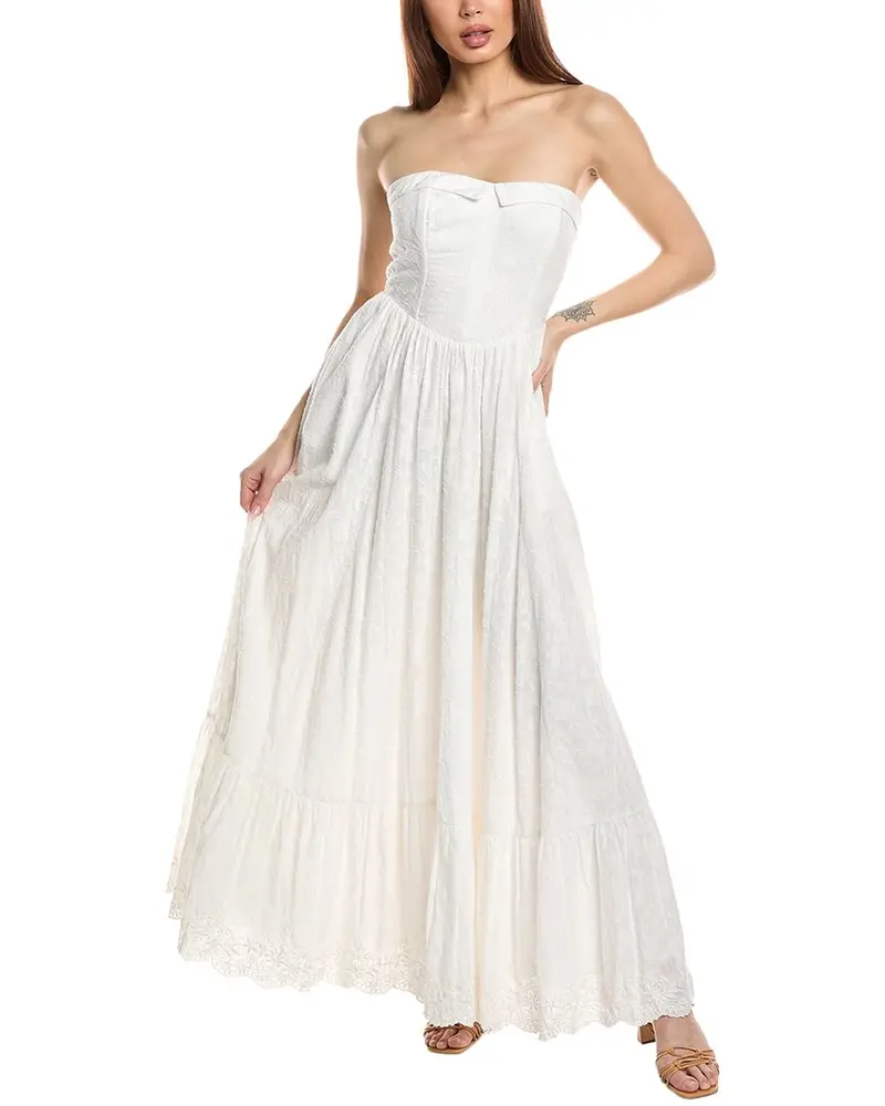 Hemant & Nandita Corseted Maxi Dress 1