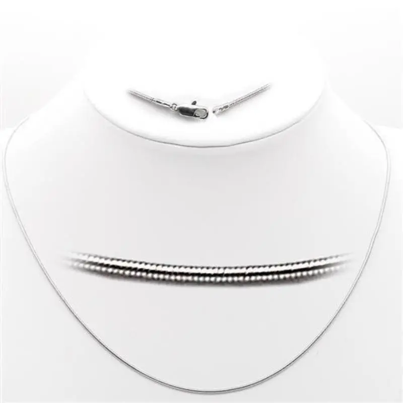 High-Polished 925 Sterling Silver Chain With No Stone 1