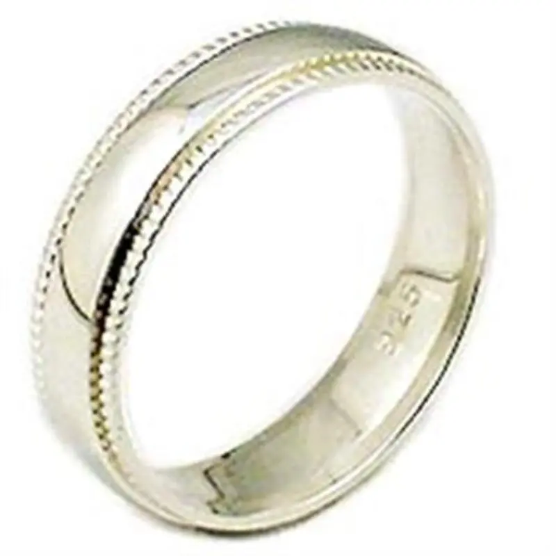 High Polished 925 Sterling Silver Ring With No Stone In No Stone 1