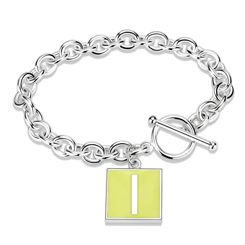 High-Polished Brass Bracelet With Epoxy In Emerald 1