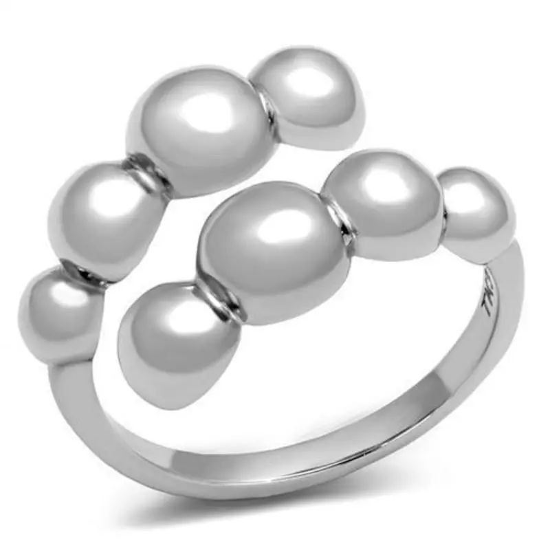 High Polished (No Plating) Stainless Steel Ring With No Stone 1