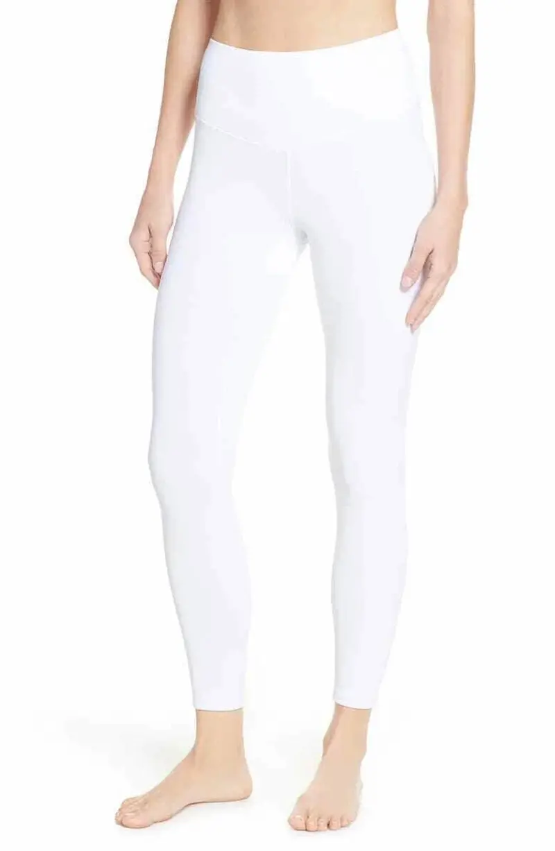 High Rise Formation Legging In White 1