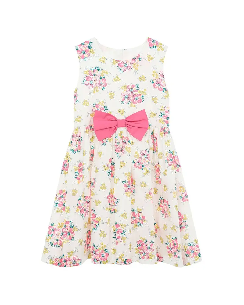 Holly Hastie Cornelia Floral Print Girls Cotton Dress 1