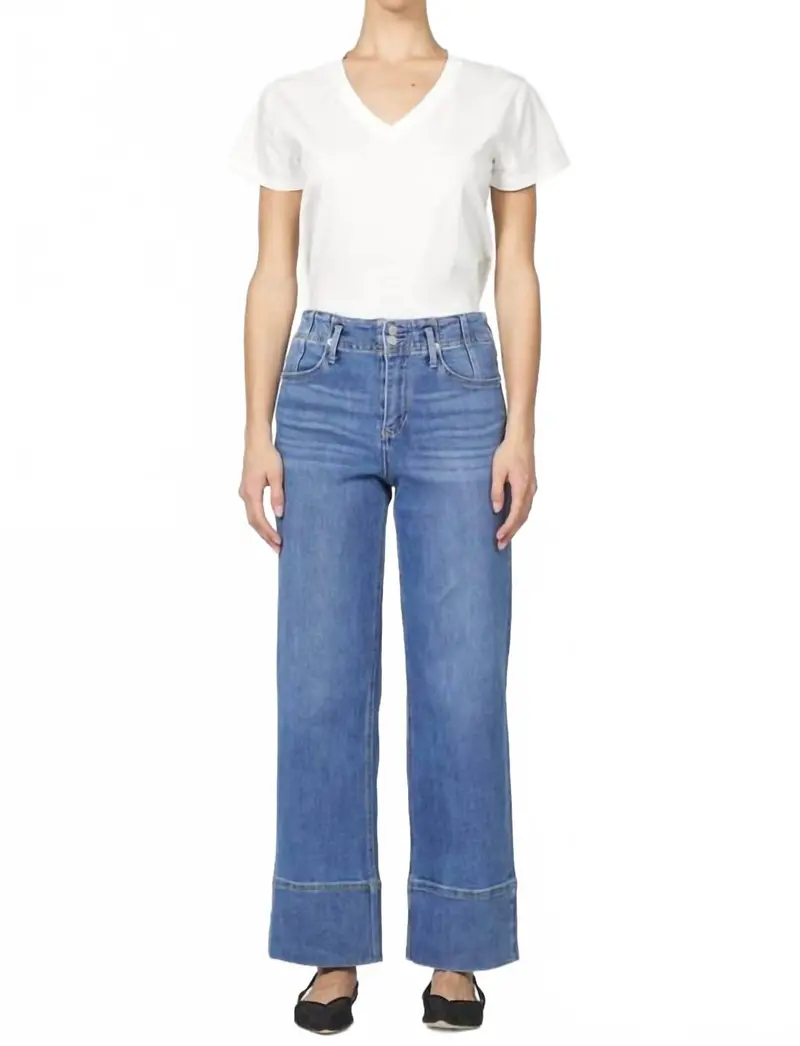 Holly Straight Leg Jean In Bloomtone 1
