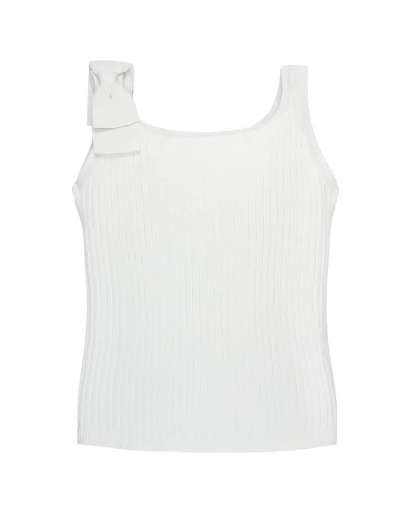 Hope & Henry Bow Shoulder Sweater Tank 1