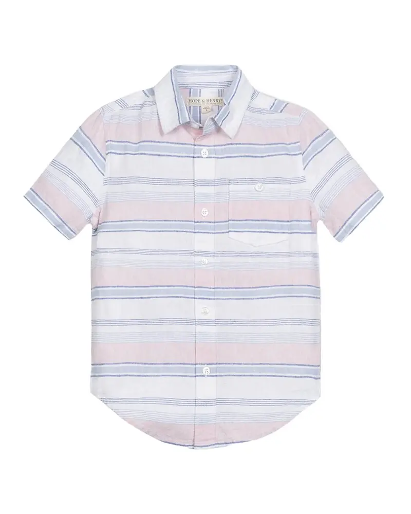 Hope & Henry Linen-Blend Shirt 1