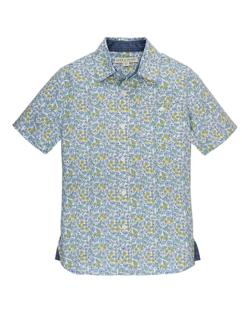 Hope & Henry Print Short Sleeve Shirt 1