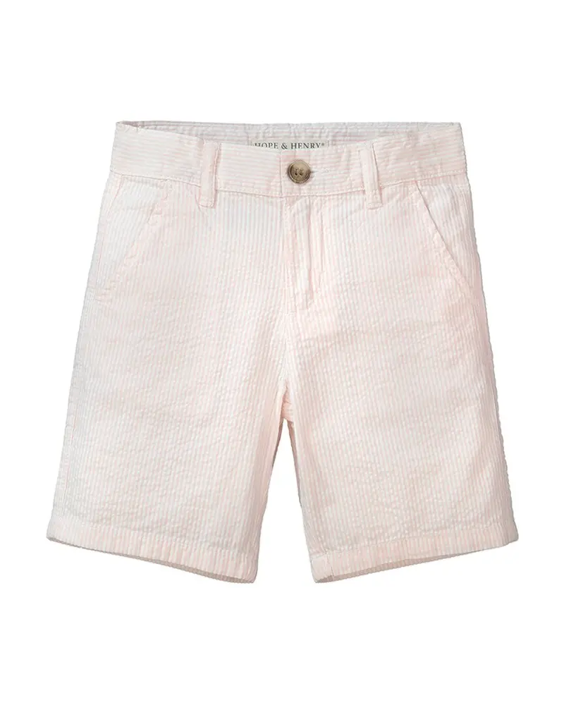 Hope & Henry Seersucker Short 1