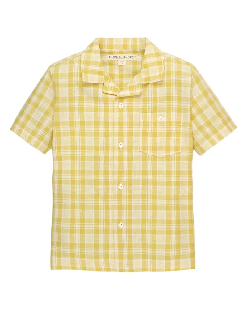 Hope & Henry Short Sleeve Camp Shirt 1