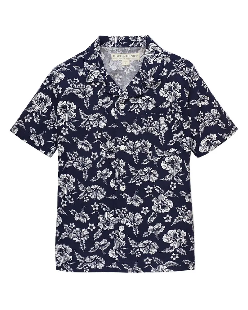 Hope & Henry Short Sleeve Camp Shirt 1