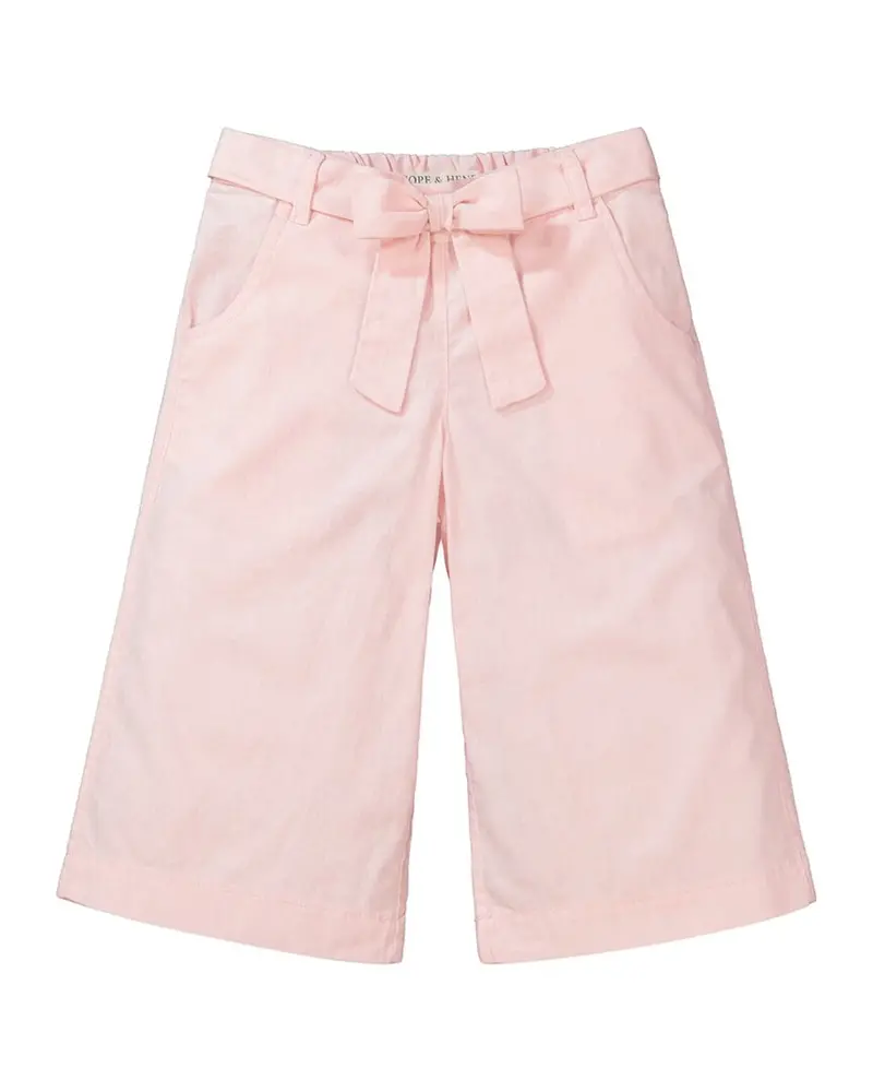 Hope & Henry Wide Leg Crop Bow Pant 1