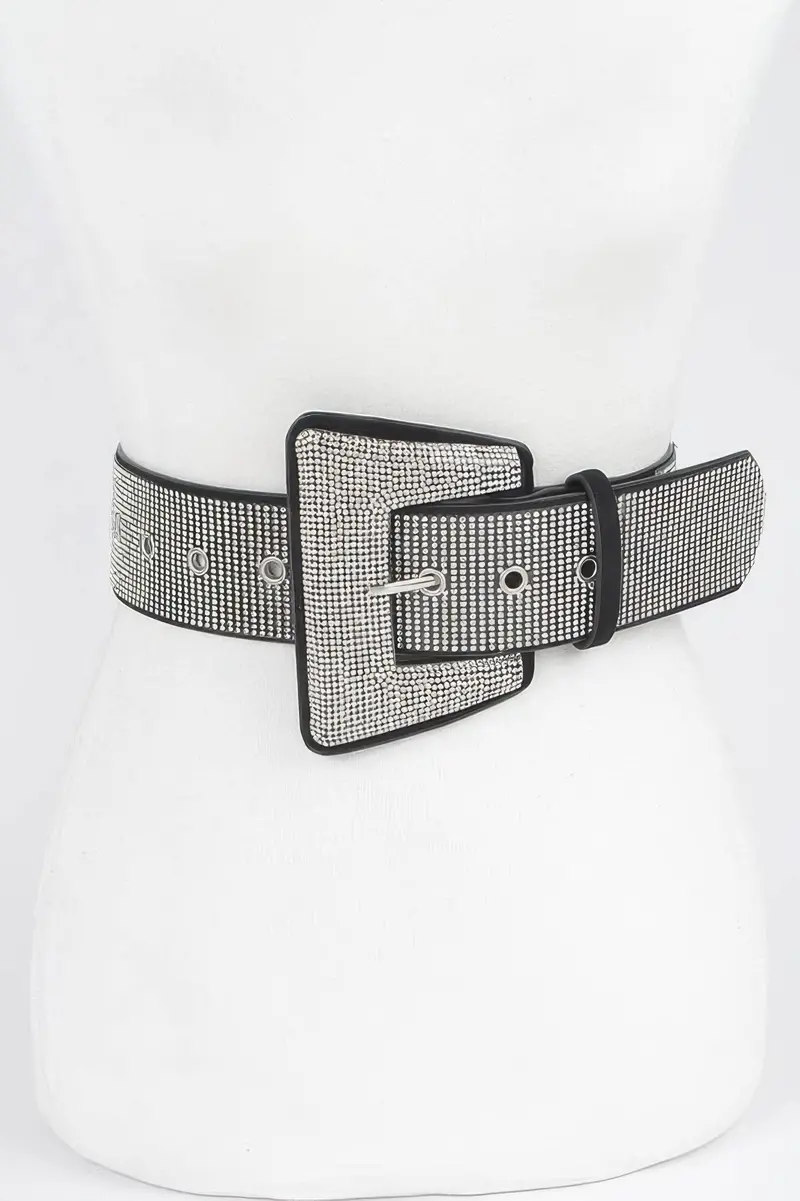 Hot Fix Rhinestone Waist Belt 1