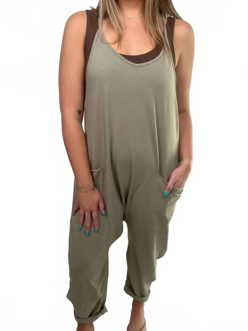 Hot Shots Onesie In Sage 1