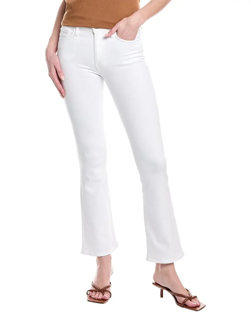 Hudson Jeans Blair White High-Rise Bootcut Jean 1