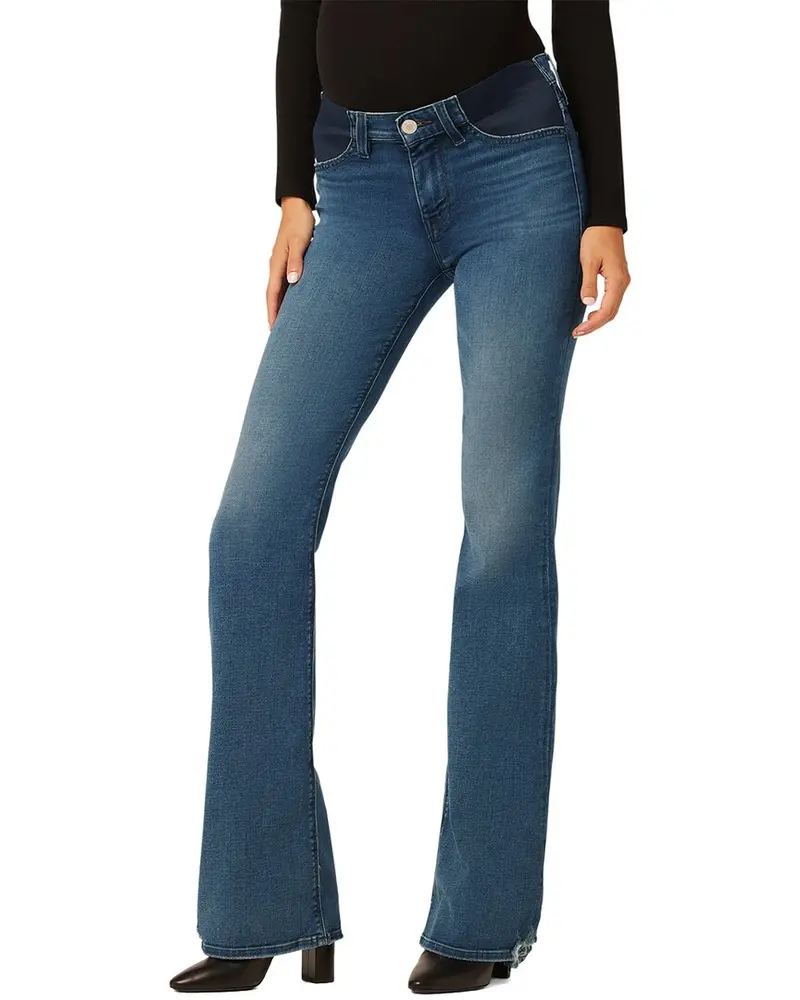 Hudson Jeans Nico Mid-Rise Bootcut (Maternity) Blue Sunset Maternity Jean 1