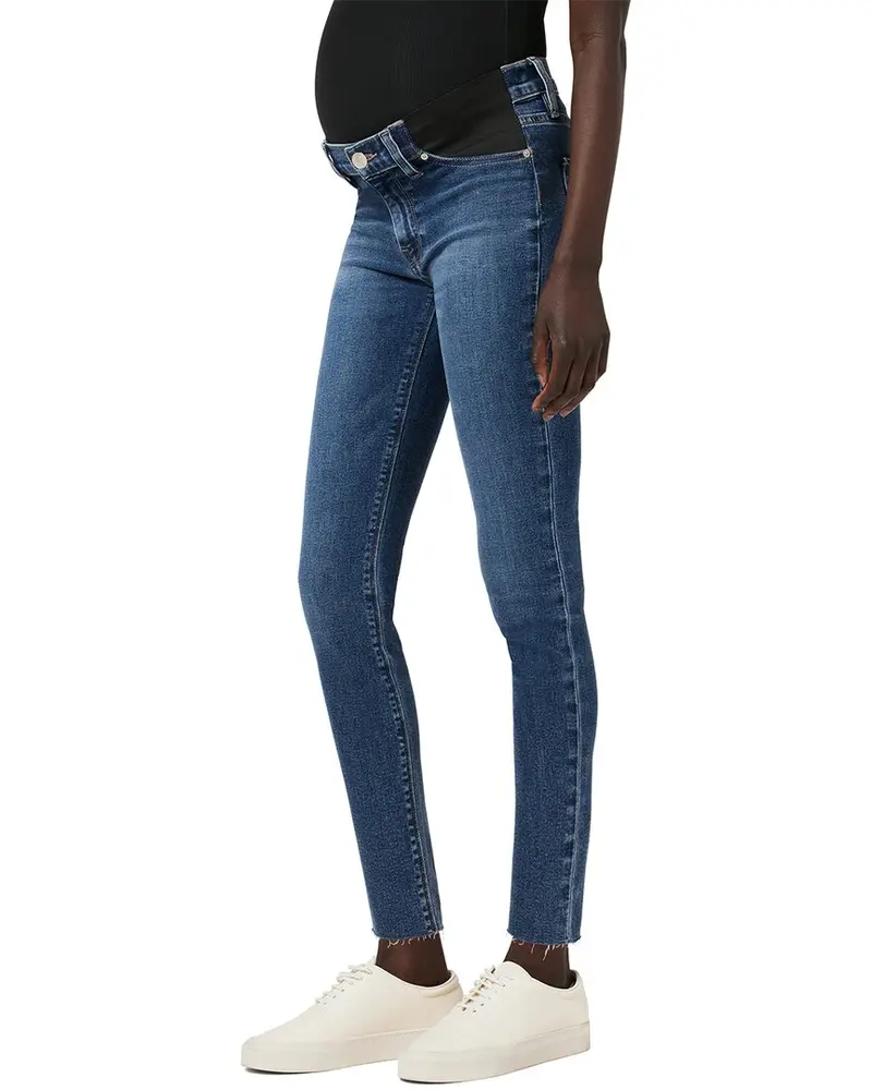 Hudson Jeans Nico Super Skinny Crop (Maternity) Lotus Maternity Jean 1