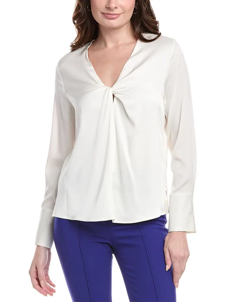 Hugo Boss Bindita Silk-Blend Blouse 1