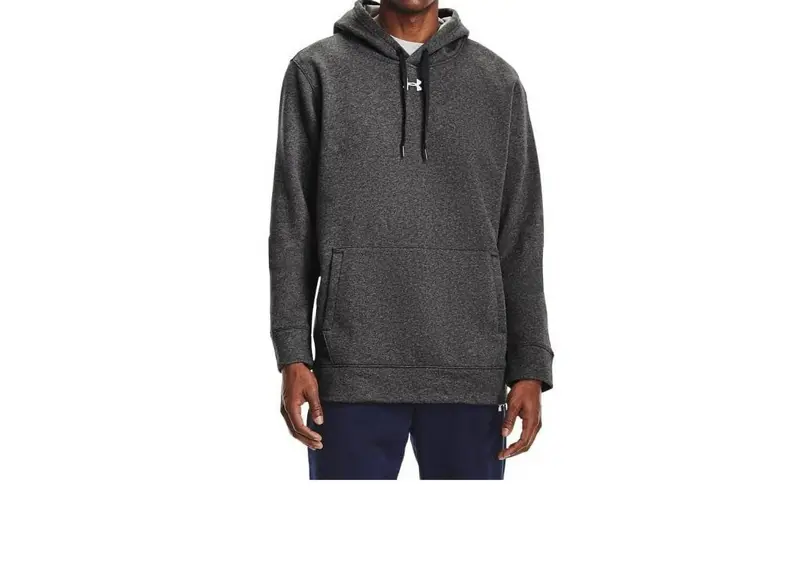Hustle Fleece Hoody In Carbon Heather 1