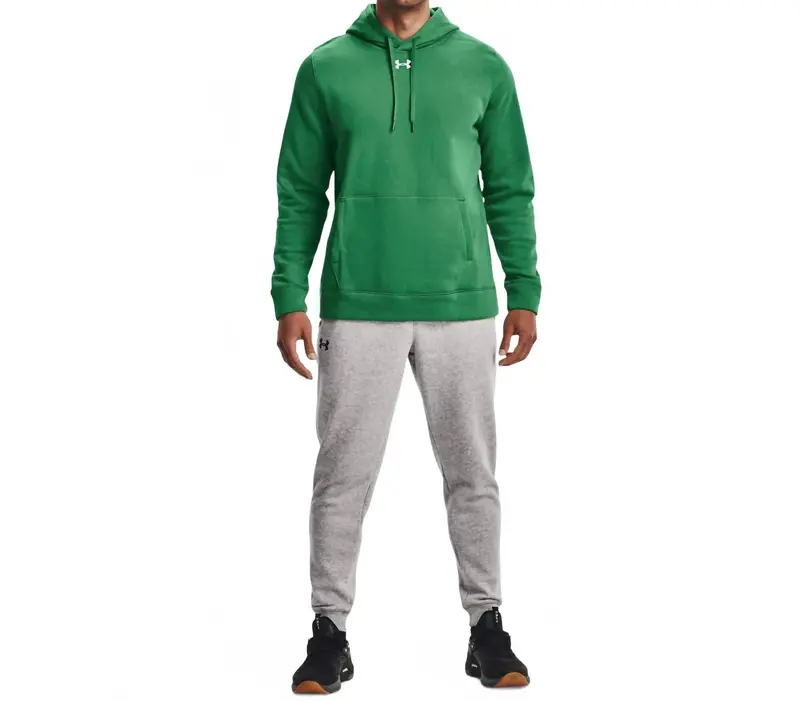 Hustle Fleece Hoody In Kelly Green 1
