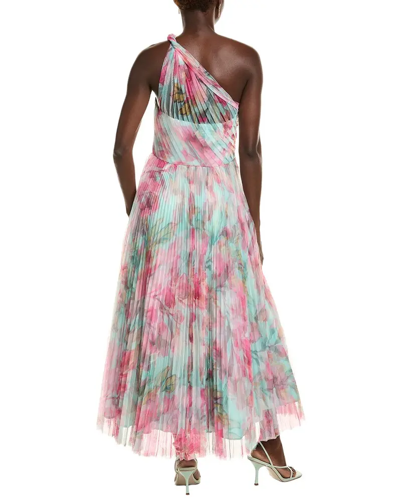 Hutch Philippa Pleated Mesh Gown 2