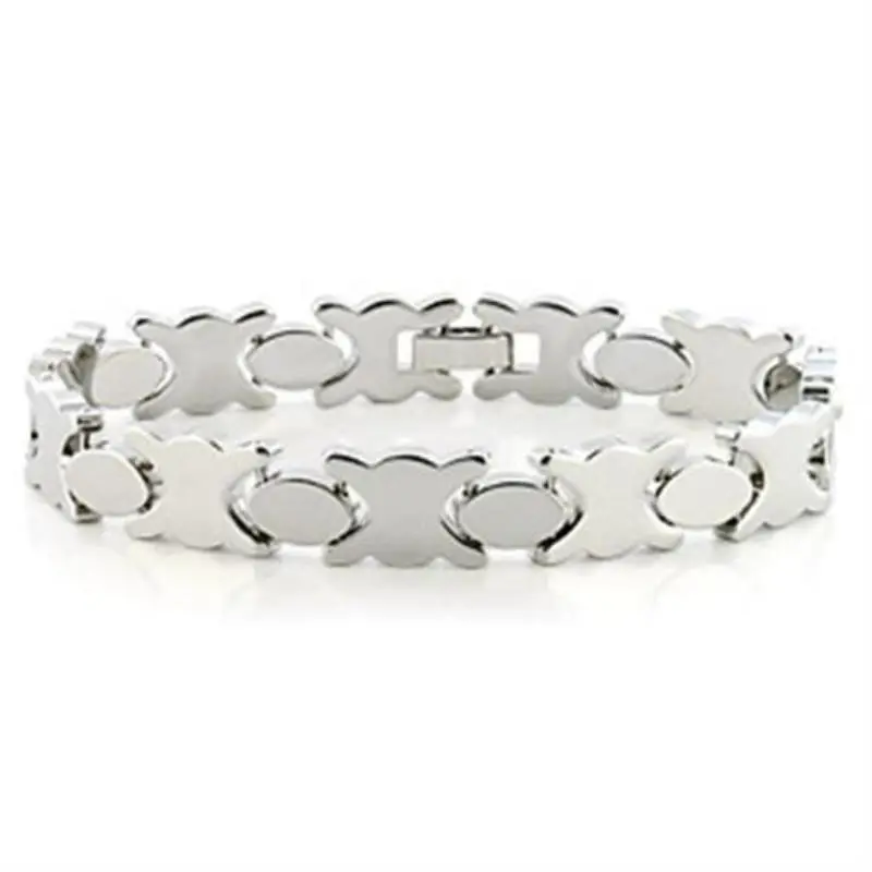 Imitation Rhodium Brass Bracelet With No Stone 1