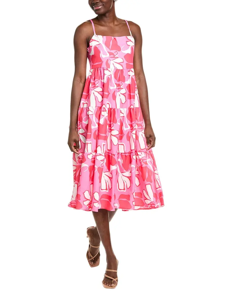 Ipponelli Tiered Midi Dress 1