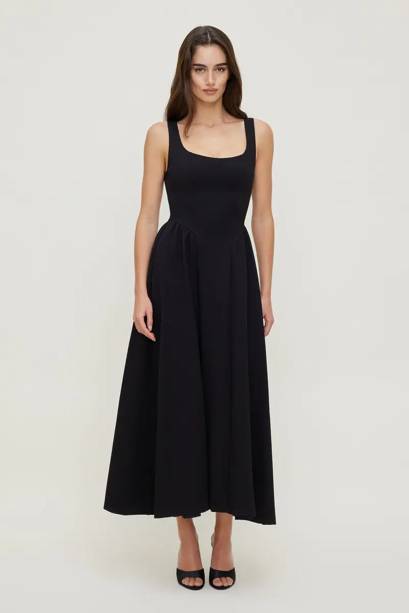 Irina Ponte Maxi Dress 1