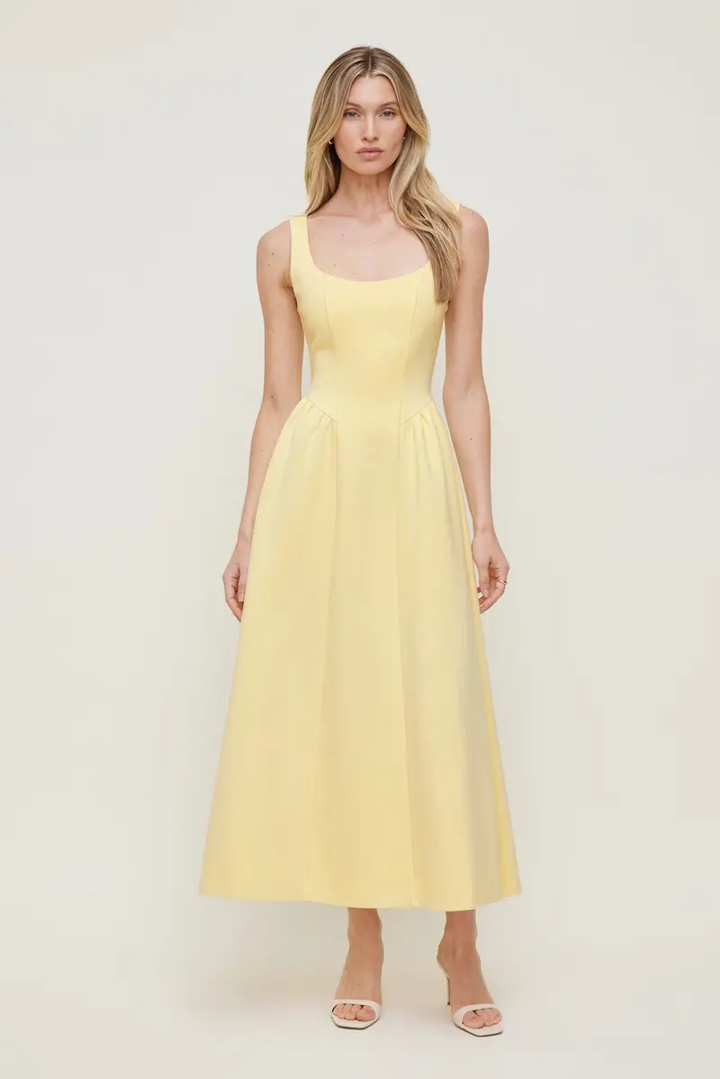 Irina Ponte Maxi Dress 1