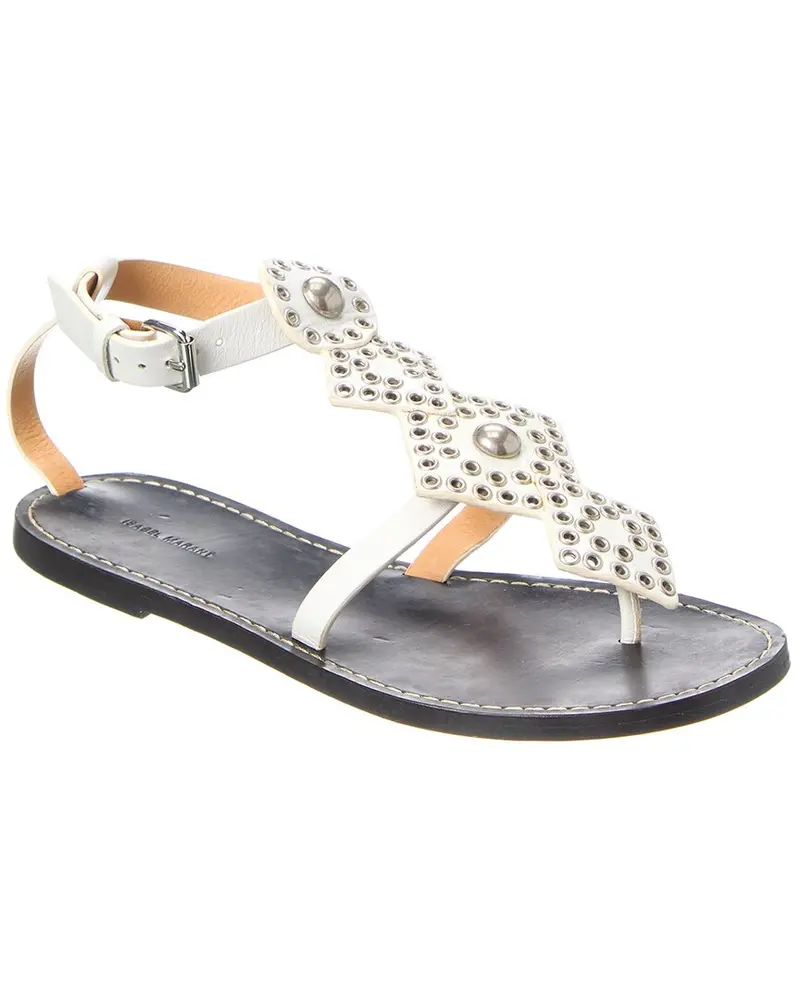 Isabel Marant Ejane Leather Sandal 1