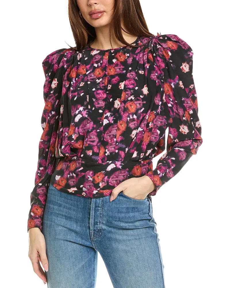 Isabel Marant E'toile Zanga Silk Blouse 1