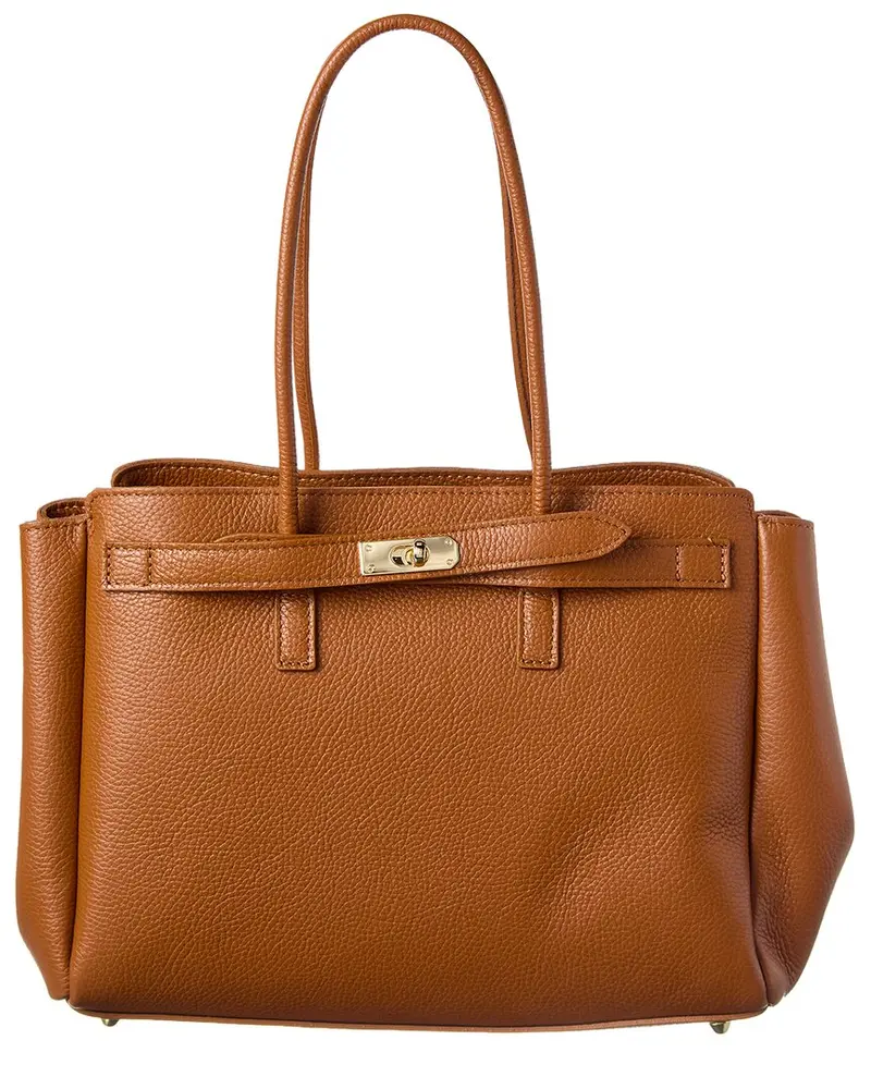 Isabella Rossetti Arden Leather Handbag 1