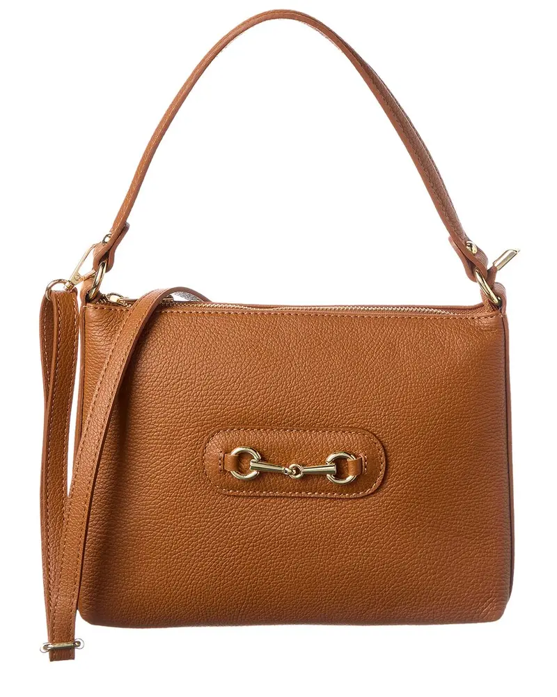 Isabella Rossetti Kalina Leather Handbag 1