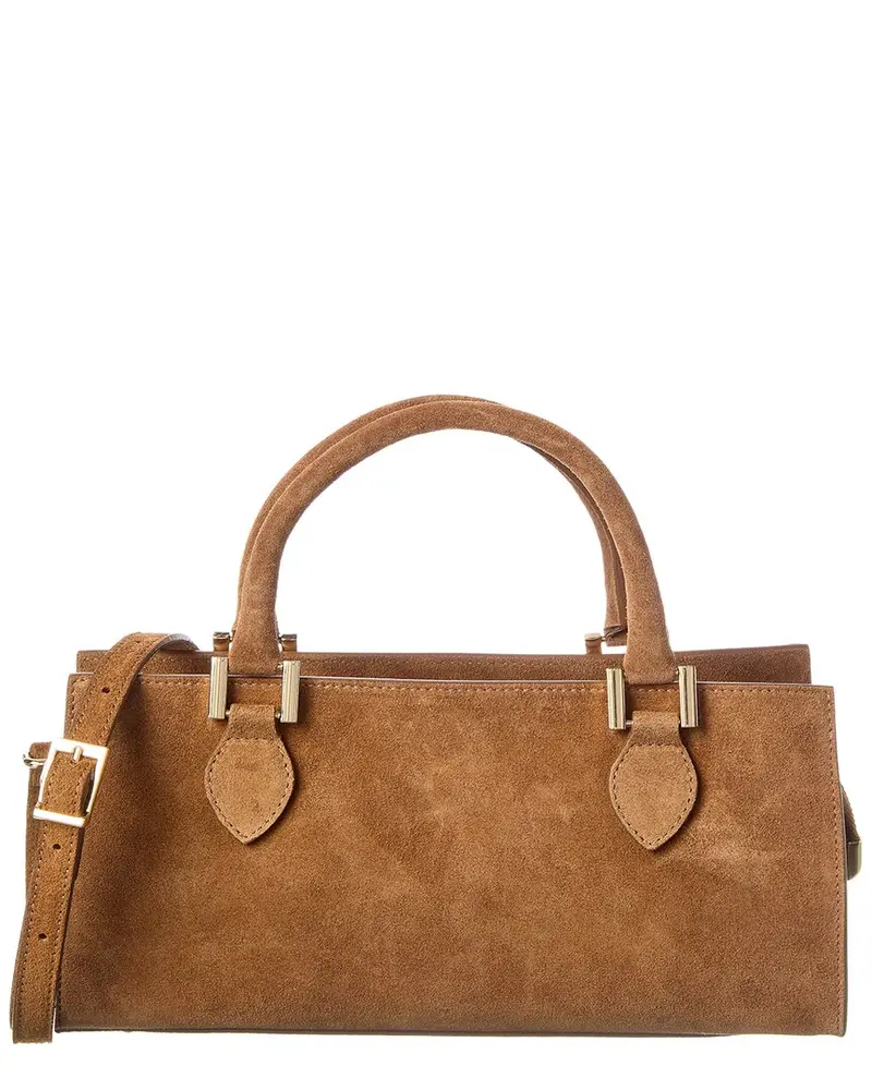 Isabella Rossetti Rosalind Suede Handbag 1