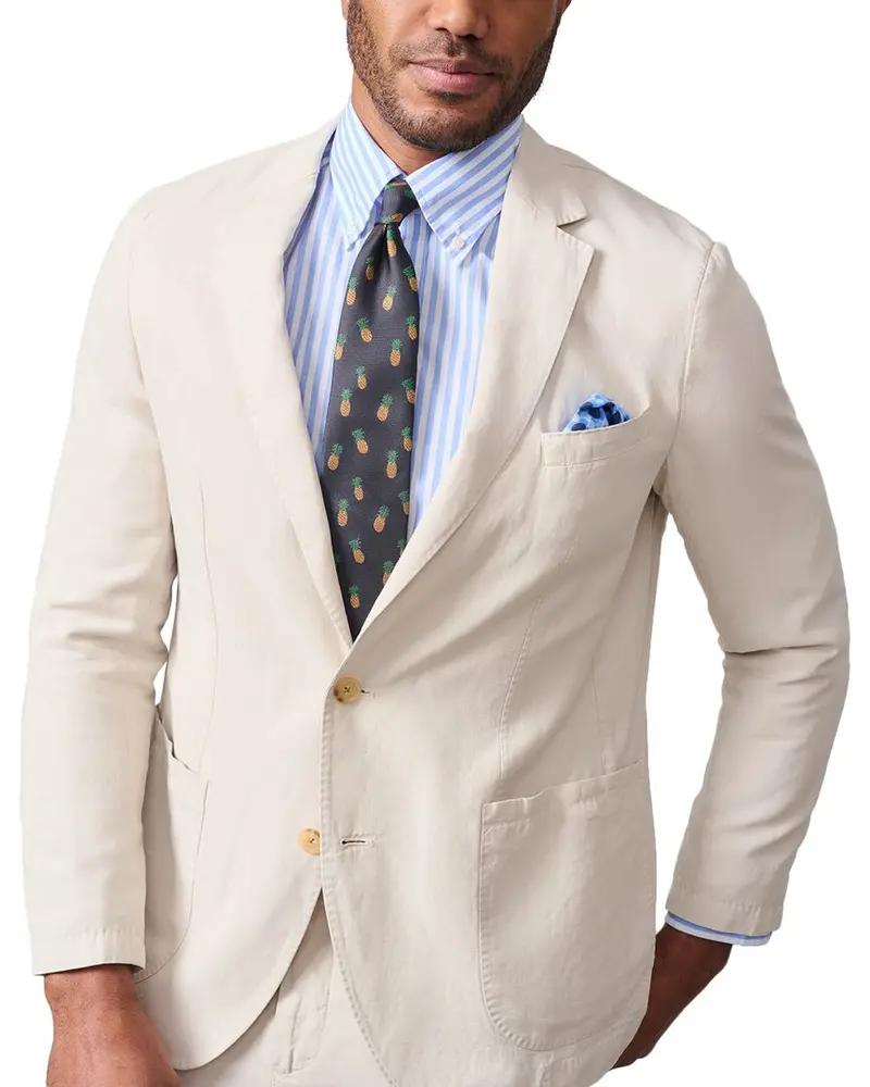 J.Mclaughlin Lisbon Linen-Blend Jacket 1