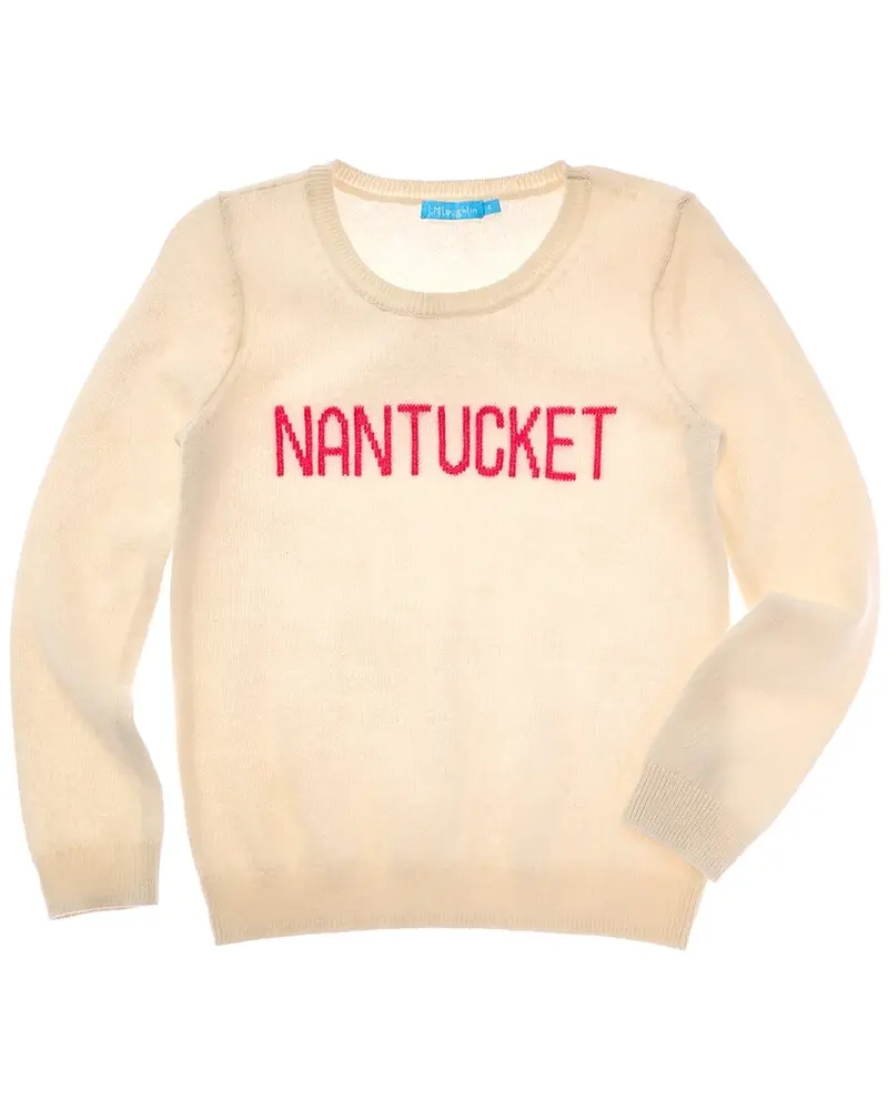 J.Mclaughlin Nantucket Girls Locale Cashmere Sweater 1