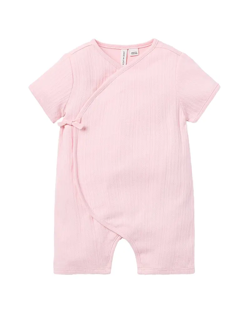 Janie And Jack Pointelle Kimono Romper 1