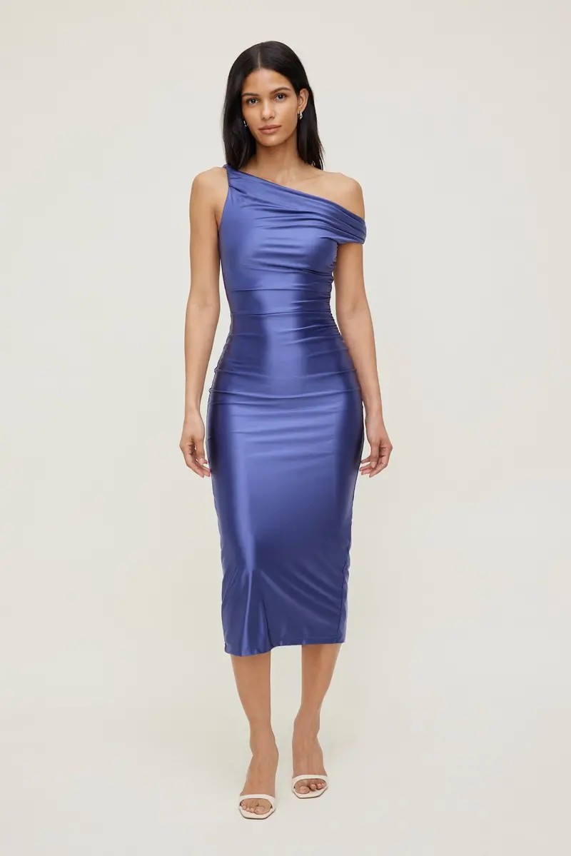 Jayde Stretch Satin Maxi Dress 1