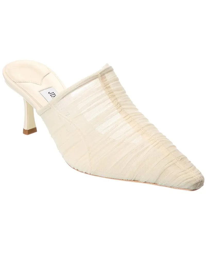 Jimmy Choo Lotta 65 Ruched Tulle Mule 1