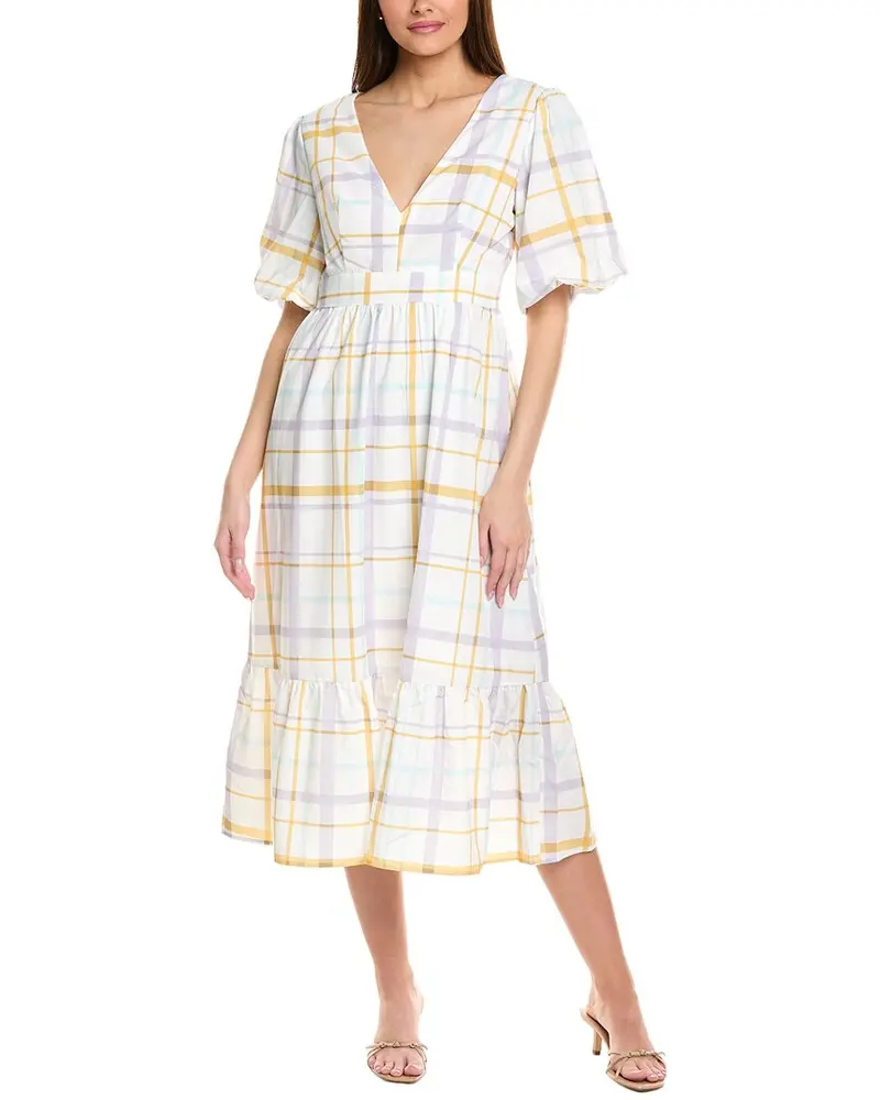 Jl Luxe Tie Back Midi Dress 1