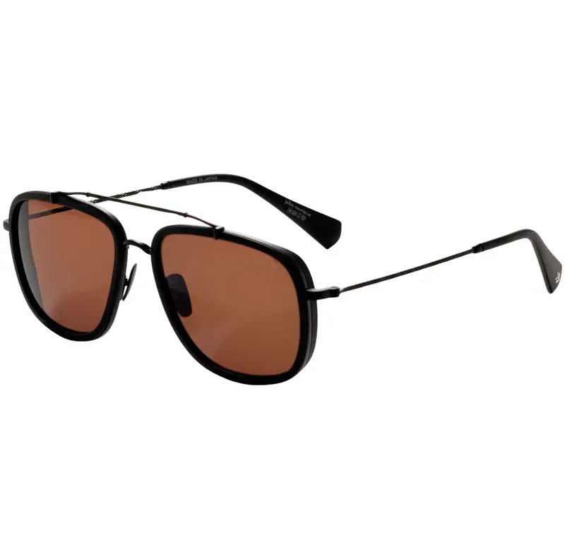 John Varvatos Men's 56 Mm Black Sunglasses 1