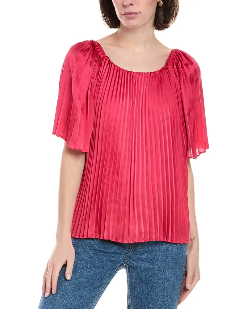 Johnny Was Georginna Pleated Blouse 1
