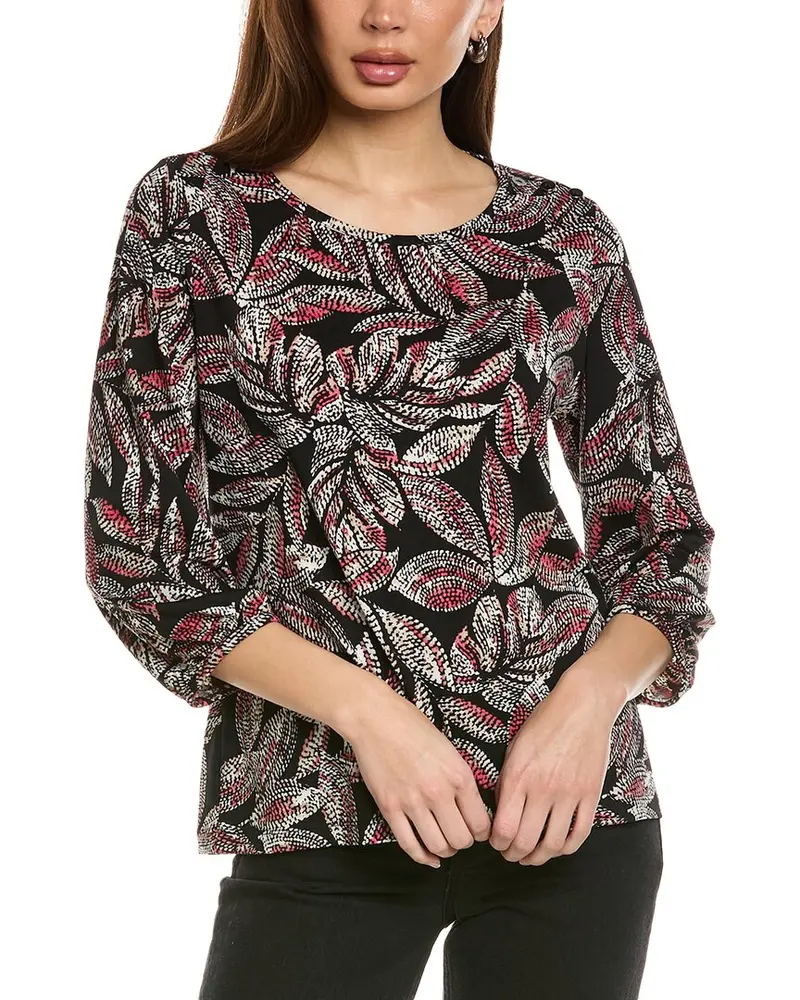 Jones New York Puff Cuff Top 1