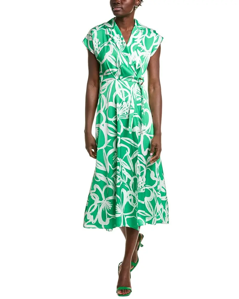 Joseph Ribkoff Midi Wrap Dress 1