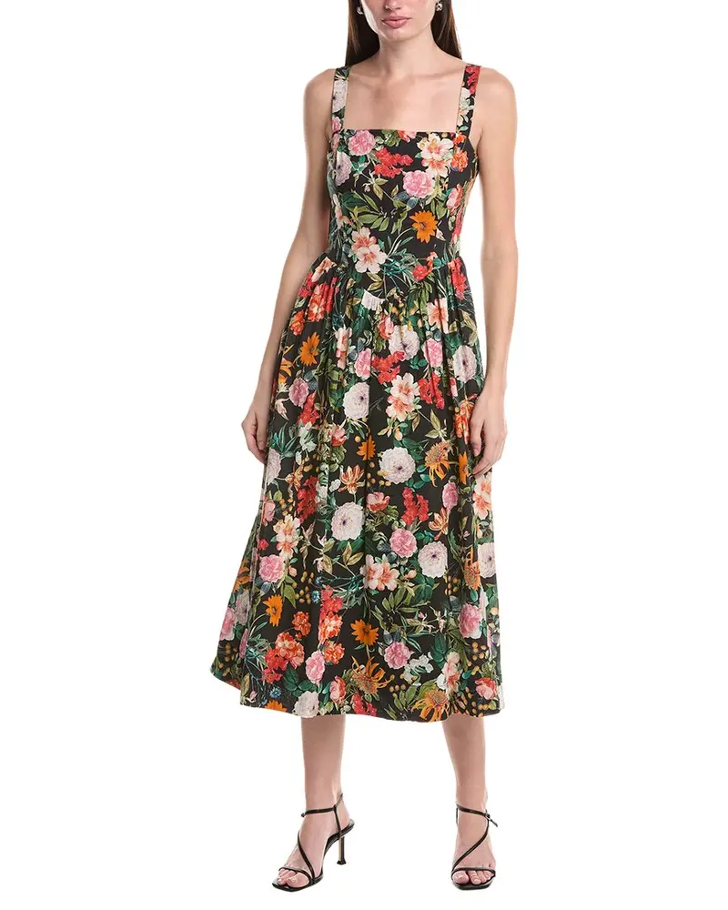 Julia Jordan No Bubble Hem Straight Midi Dress 1