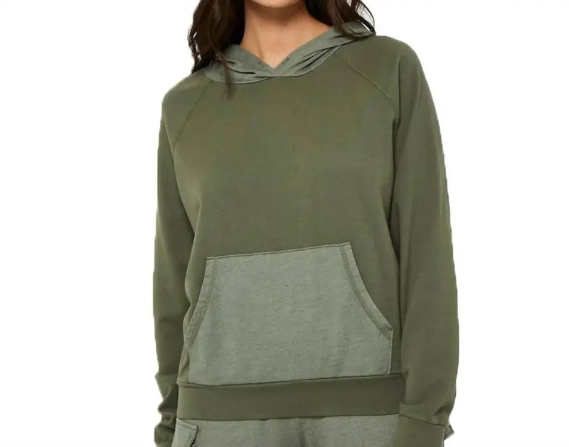 Kanga Hoodie In Sage Brush 1