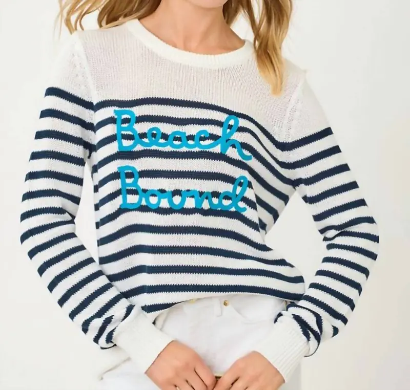 Kelsa Sweater In Coconut Beach Bound 1