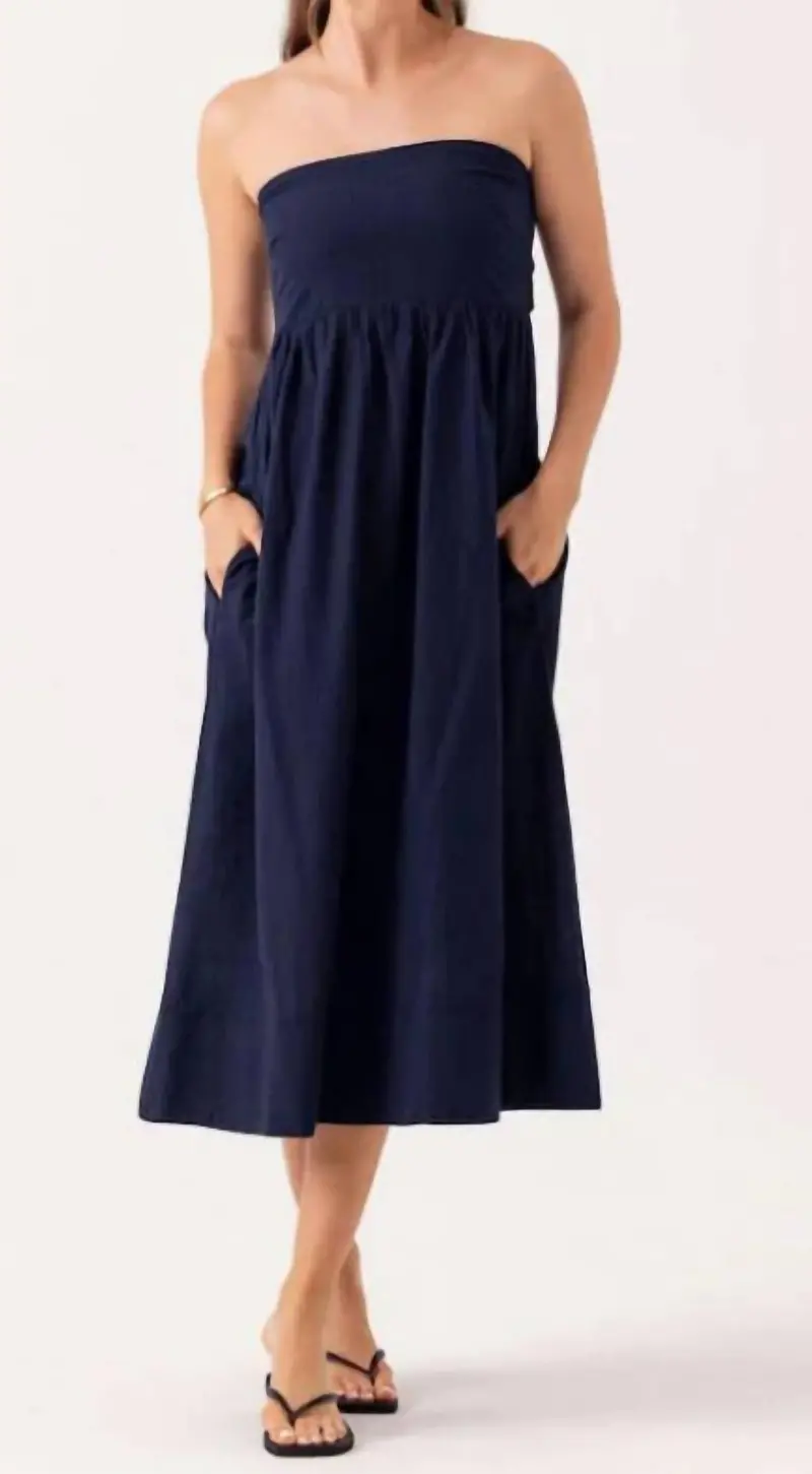 Kenny Dress In Navy 1